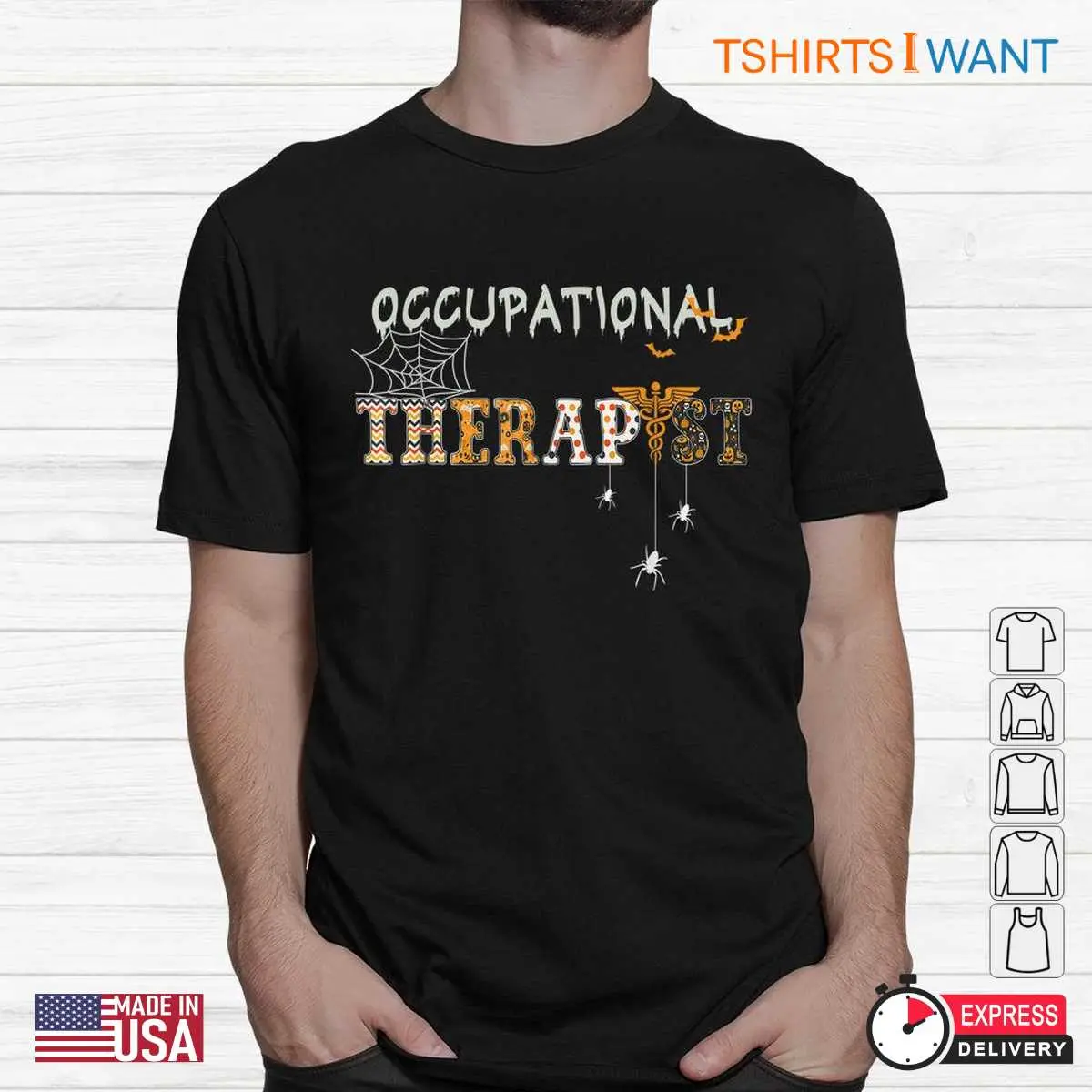 Occupational Therapist Halloween Costume: OT Occupational Therapy Spooky Halloween Shirt 12 Occupational Therapist Halloween OT Spooky Costume 2