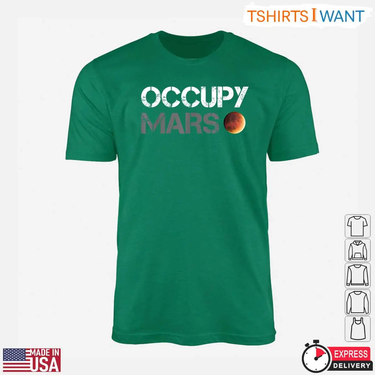 Occupy Mars Minimalist Space Elon Musk Inspired Daily Graphic T Shirt 6 1.jpg