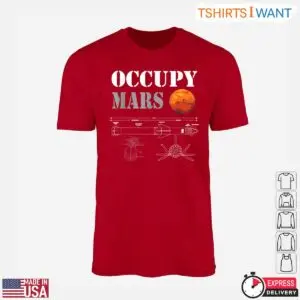 Occupy Mars Space Exploration Elon Musk Inspired Graphic T-Shirt 9 Occupy Mars Space Exploration Elon Musk Inspired Graphic T Shirt 4 1.jpg