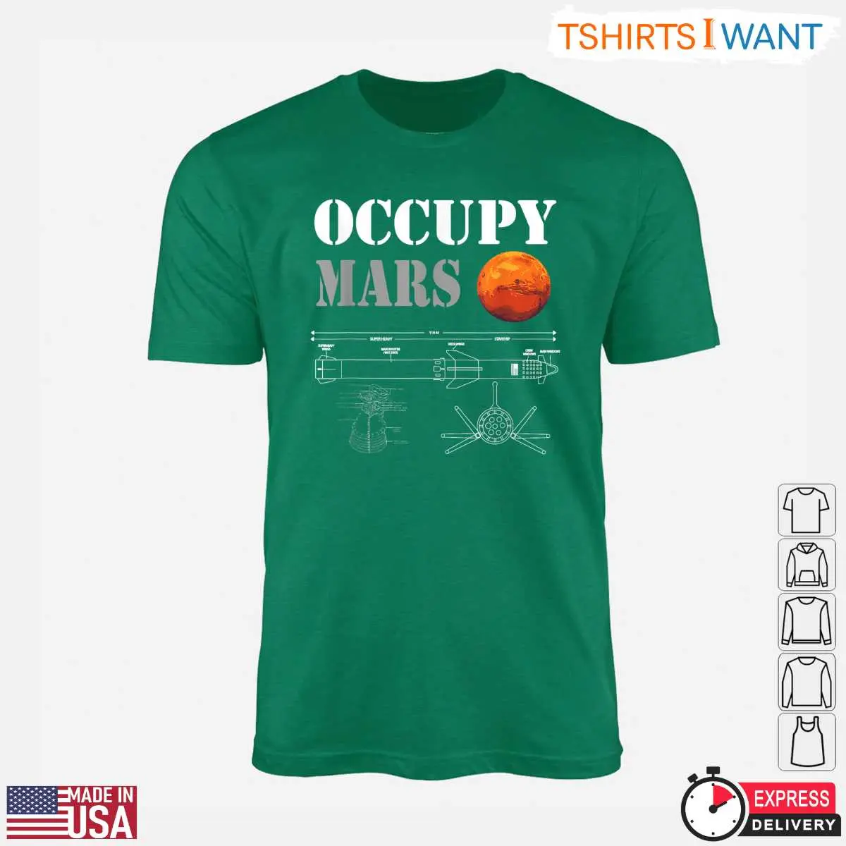 Occupy Mars Space Exploration Elon Musk Inspired Graphic T Shirt 6 1.jpg
