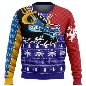 One Piece Christmas Sweater: Kaido Dragon Edition 3 One Piece Christmas Sweater Kaido Dragon Edition 2 1.jpg