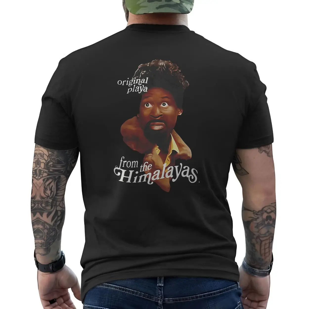 Original Playa T-shirt – From the Himalayas Funny Graphic Tee 6 Original Playa T shirt E28093 From the Himalayas Funny Graphic Tee 6.jpg