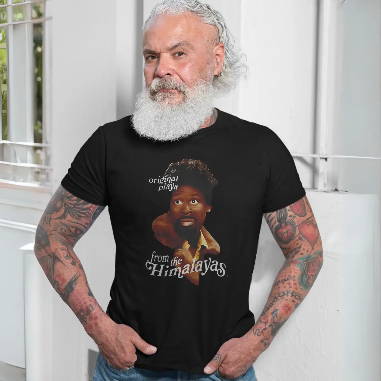 Original Playa T-shirt – From the Himalayas Funny Graphic Tee 7 Original Playa T shirt E28093 From the Himalayas Funny Graphic Tee 7.jpg