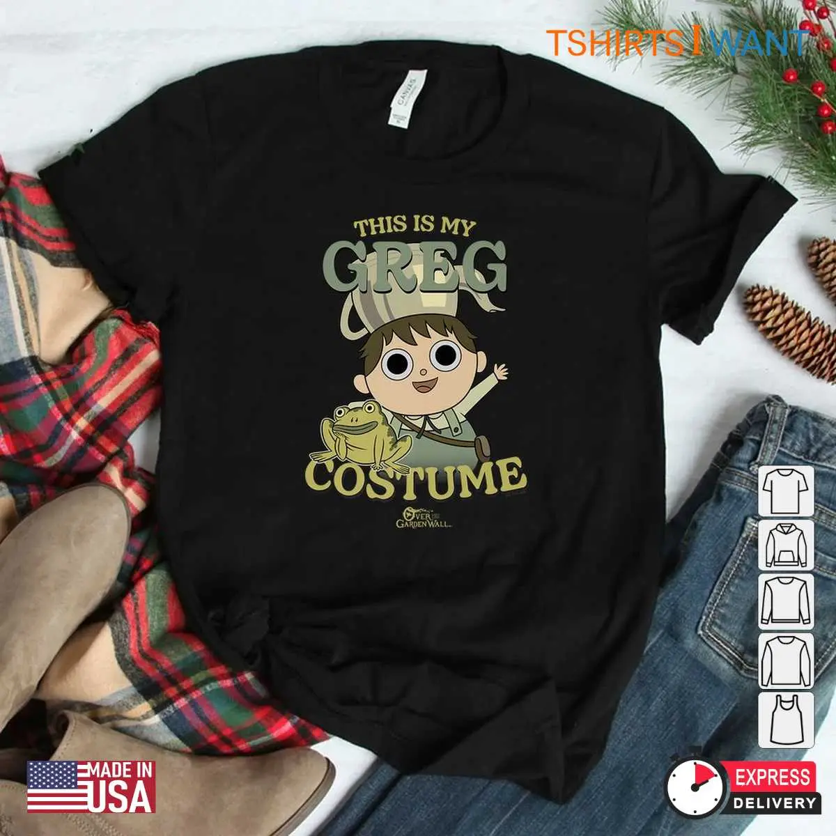 Over The Garden Wall Halloween: This Is My Greg Over The Garden Wall Costume 10 Over The Garden Wall Halloween Greg Costume Fan Tee 1