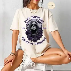 Ozzy Osbourne RIP Shirt – Prince of Darkness Gothic Tribute Tee 6 Ozzy Osbourne RIP Shirt – Prince of Darkness Gothic Tribute Tee 2