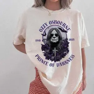 Ozzy Osbourne RIP Shirt – Prince of Darkness Gothic Tribute Tee 7 Ozzy Osbourne RIP Shirt – Prince of Darkness Gothic Tribute Tee 3