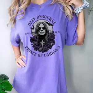 Ozzy Osbourne RIP Shirt – Prince of Darkness Gothic Tribute Tee 9 Ozzy Osbourne RIP Shirt – Prince of Darkness Gothic Tribute Tee 5