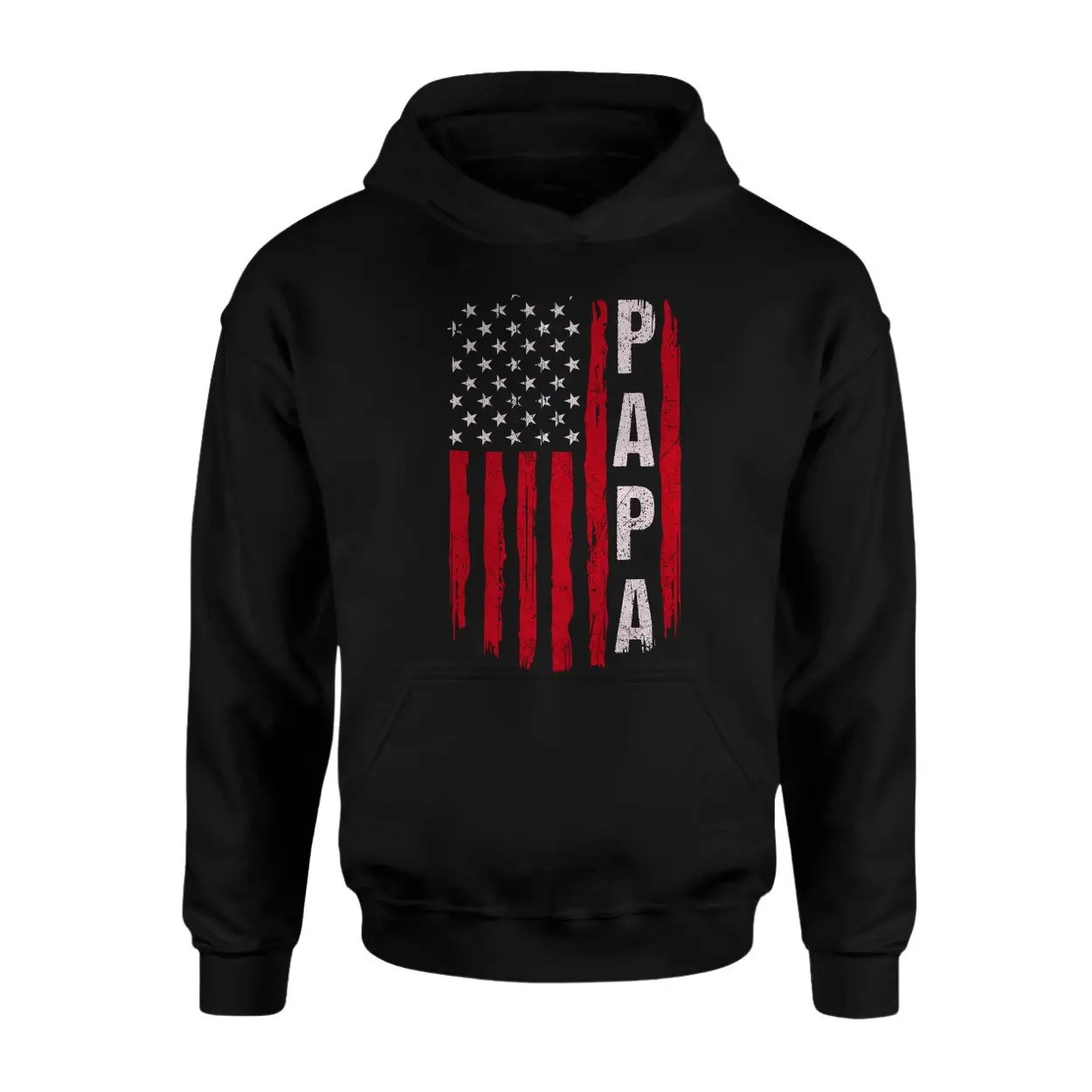 Papa T shirt E28093 American Flag Patriotic Dad Gift Tee 2.jpg
