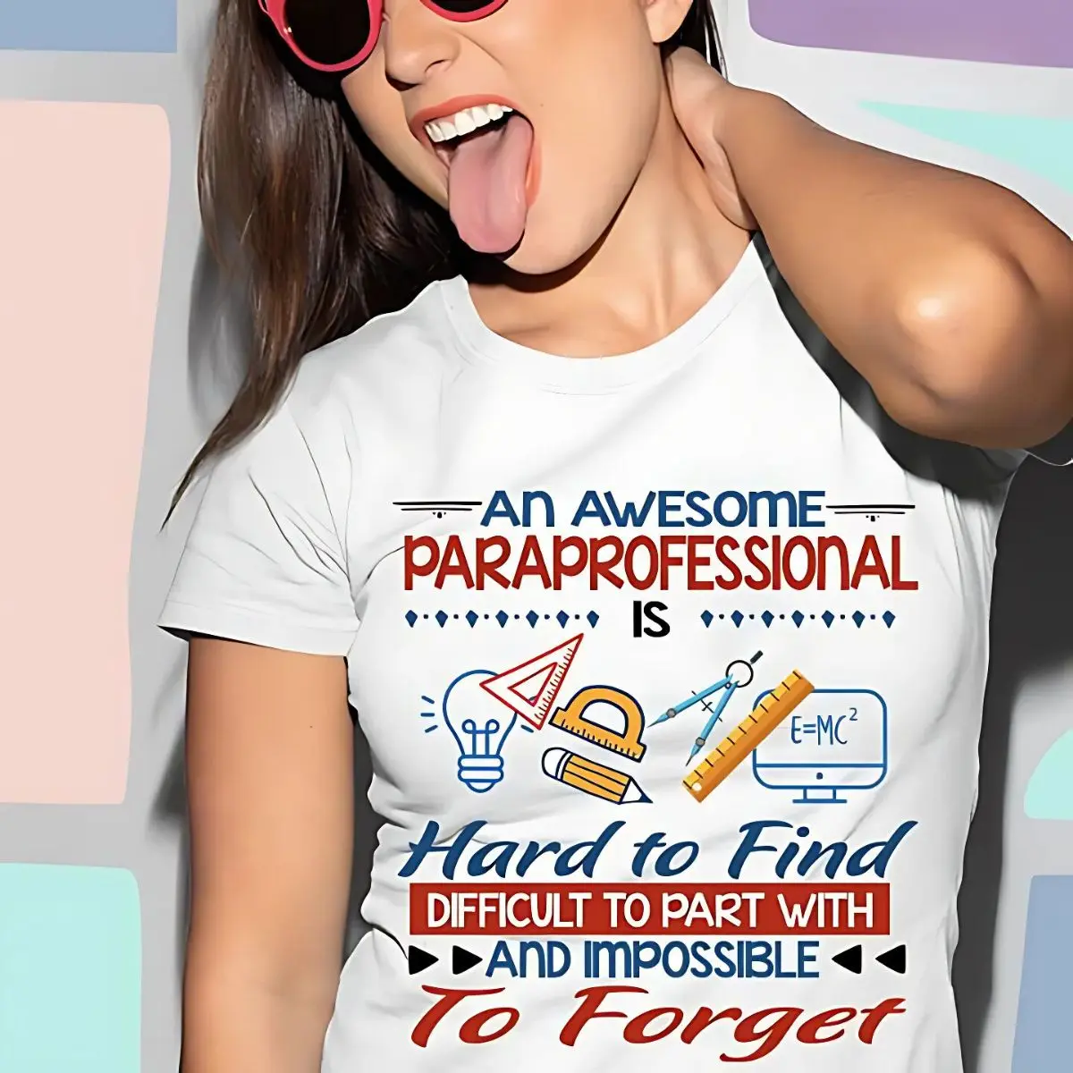 Paraprofessional Appreciation Teacher T Shirt A Tribute to Excellence 1 1.jpg