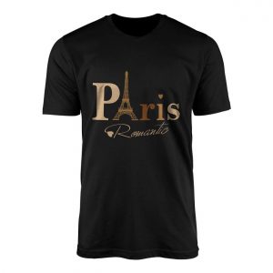 Paris Romantic Eiffel Tower Travel T Shirt 1 1.jpg