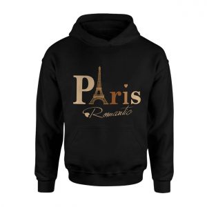 Paris Romantic Eiffel Tower Travel T Shirt 2 1.jpg