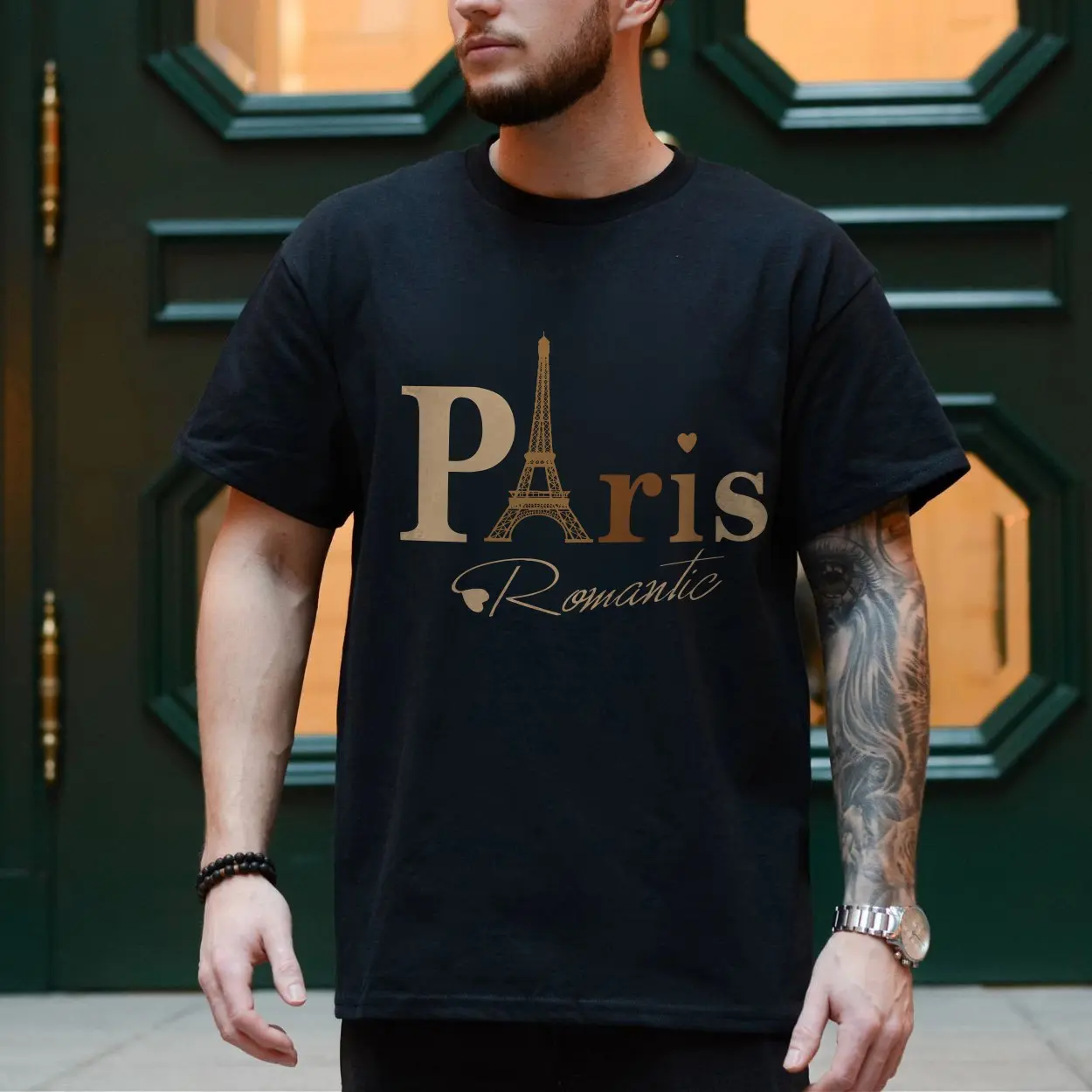 Paris Romantic Eiffel Tower Travel T-Shirt 4 Paris Romantic Eiffel Tower Travel T Shirt 4 1.jpg