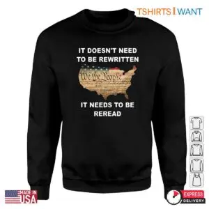 Patriotic We the People T-Shirt – It Doesn’t Need to Be Rewritten, It Needs to Be Reread 11 Patriotic 'We the People' T Shirt – It Doesn’t Need to Be Rewritten, It Needs to Be Reread 6