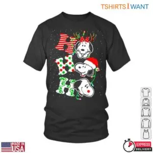 Peanuts Christmas Images T Shirt Holiday Scene 1 1.jpg