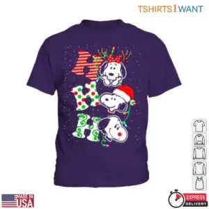 Peanuts Christmas Images T-shirt - Snoopy and Friends Holiday Decorations 11 Peanuts Christmas Images T Shirt Holiday Scene 6 1.jpg