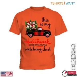 Peanuts Hallmark Christmas T-Shirt - Vintage Truck with Characters and Christmas Tree Design 11 Peanuts Hallmark Christmas T Shirt Vintage Design 6 1.jpg