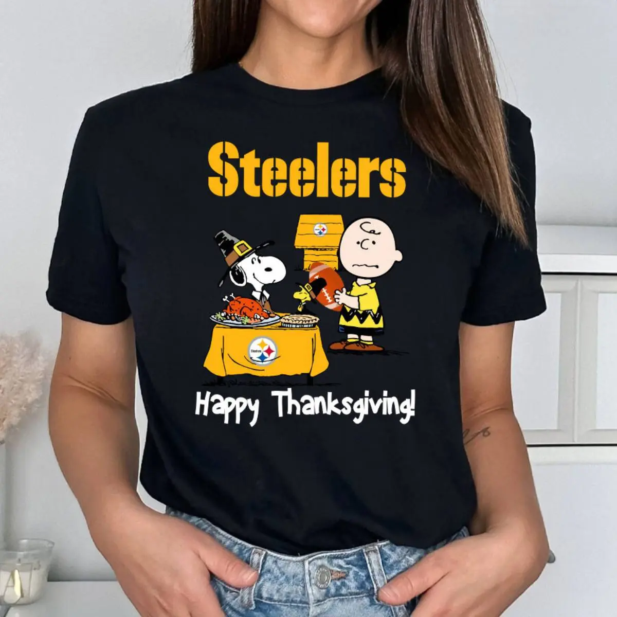 Peanuts Steelers Thanksgiving Shirt 11 Peanuts Steelers Thanksgiving Sweatshirt 4