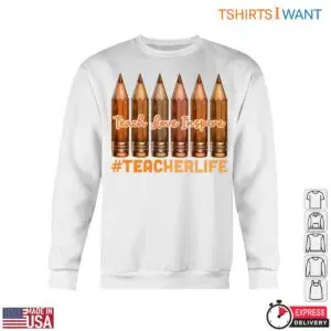 Pencils and Inspirational Teach, Love, Inspire Design Teacher T-Shirt 10 Pencils and Inspirational Teach Love Inspire Design Teacher T Shirt 5 1.jpg