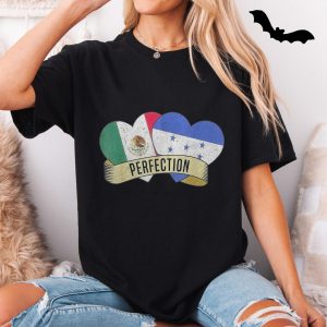 Perfection Mexico and Honduras Flag Heart T Shirt 5 1.jpg