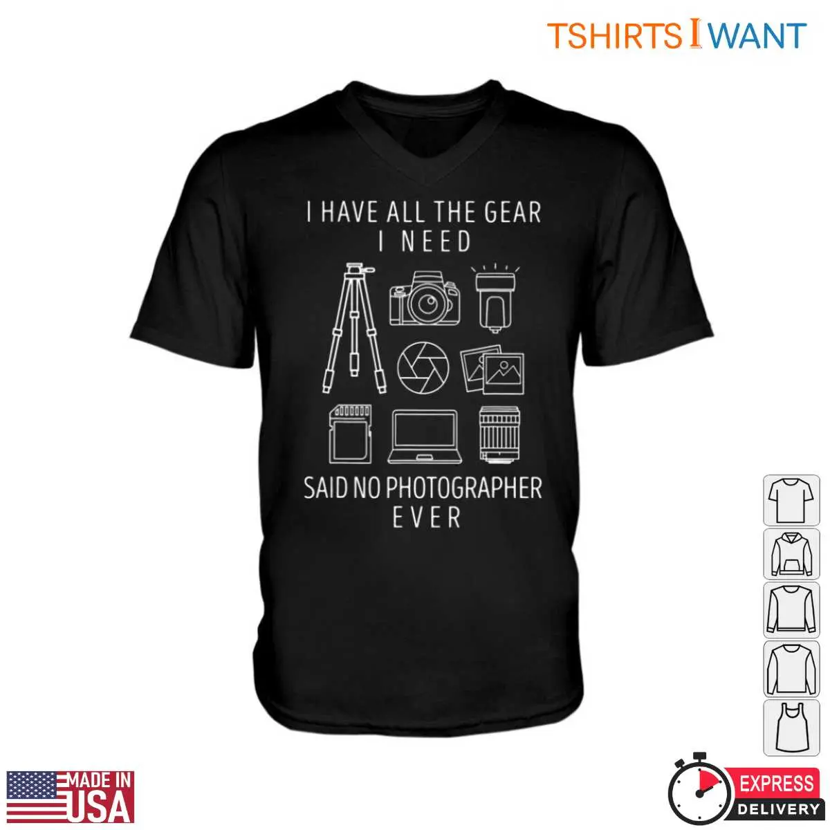 Photographer Gear T Shirt Funny Photographer Quote 2 1.jpg