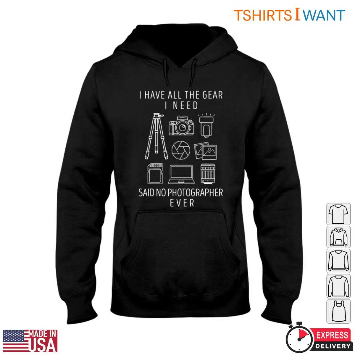 Photographer Gear T Shirt Funny Photographer Quote 4 1.jpg