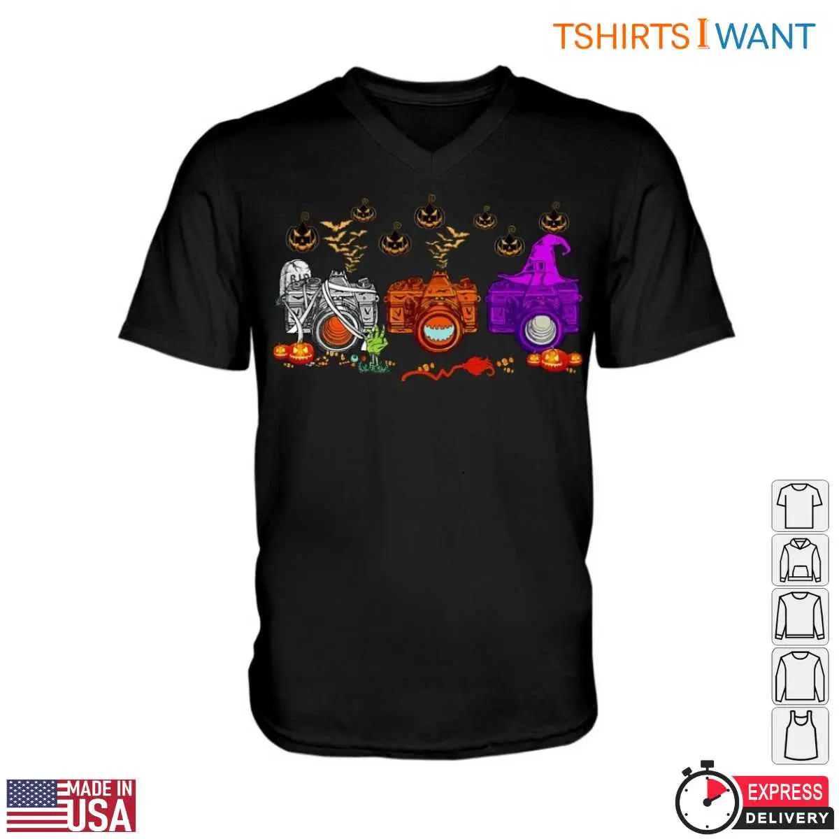 Photographer Halloween T Shirt Spooky Camera 2 1.jpg