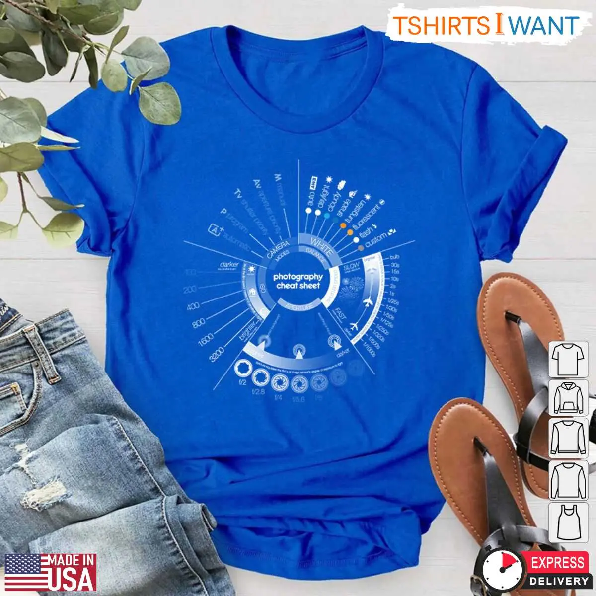 Photography Cheat Sheet Shirt Perfect Gift for Camera Enthusiasts 5 1.jpg