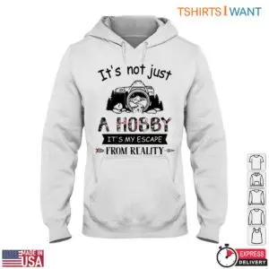 Photography Hobby Shirt - Escape From Reality Design Photography Gifts T-Shirt 10 Photography Hobby Tee Photographer Gifts 5 1.jpg