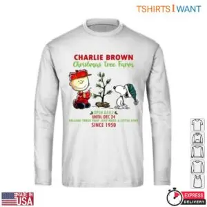 Picture Charlie Brown Christmas Tree Farm T-Shirt Nostalgic Design 9 Picture Charlie Brown Christmas Tree Farm Tee 4 1.jpg