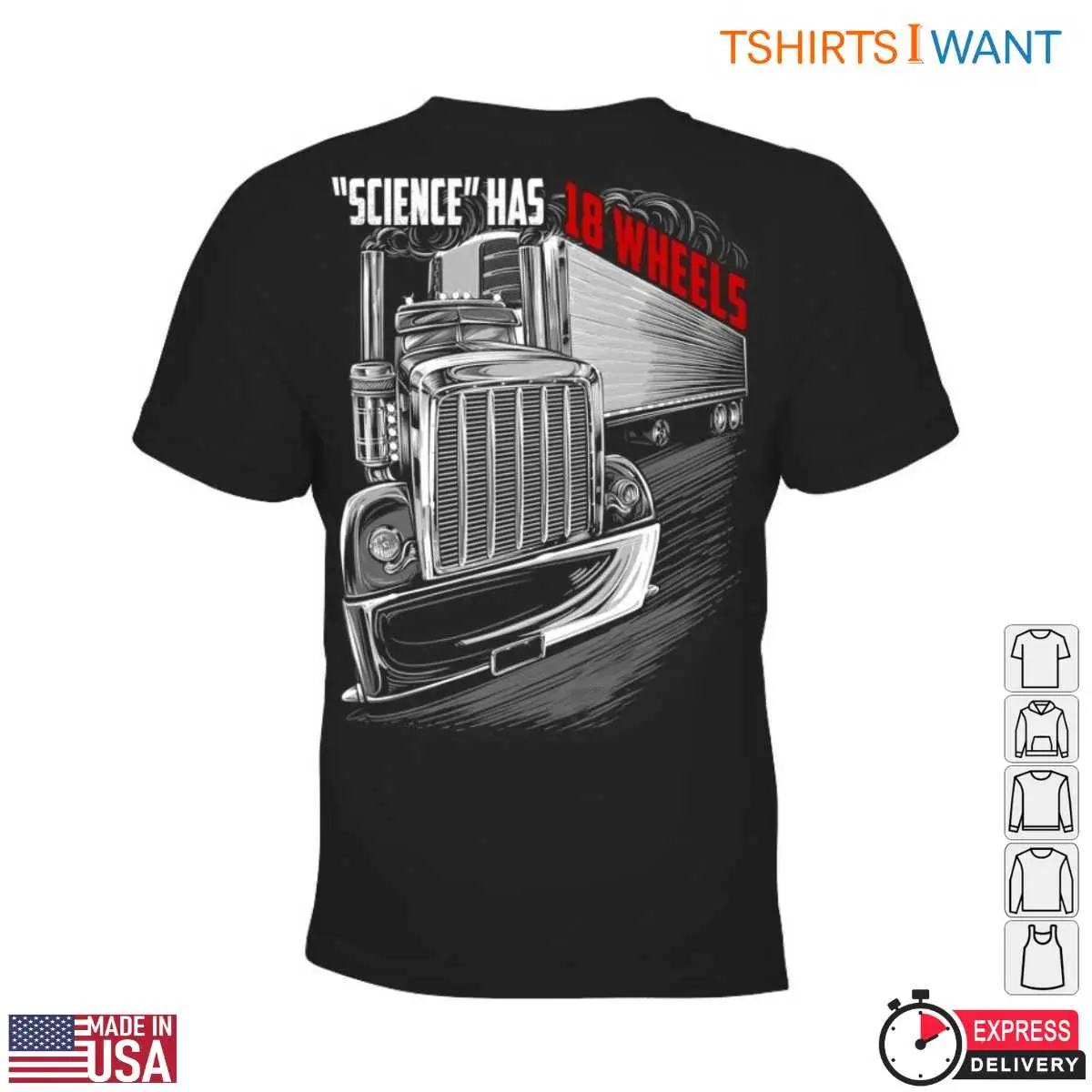 Picture Of A 18 Wheeler Truck Tee Trucking Shirts 2 1.jpg