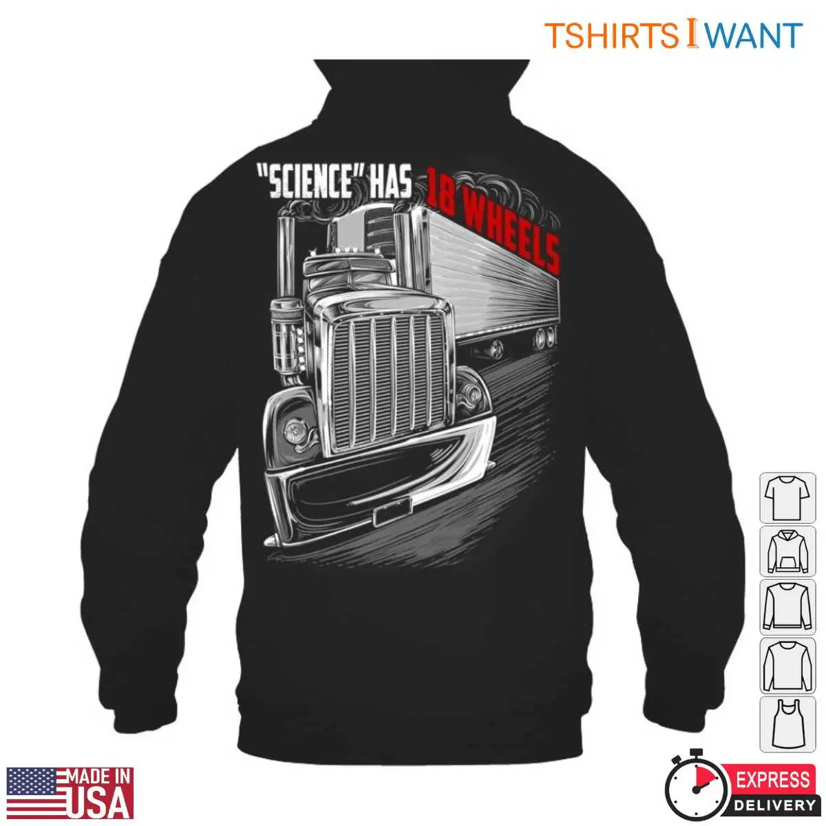Picture Of A 18 Wheeler Truck Tee Trucking Shirts 4 1.jpg