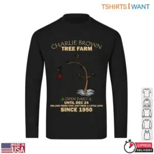 Picture of Charlie Brown's Christmas Tree T-Shirt – Selling Trees That Just Need a Little Love Since 1950 9 Picture of Charlie Browns Christmas Tree Since 1950 4 1.jpg