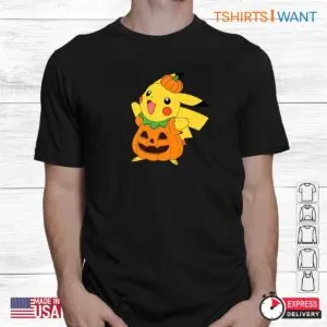 Pikachu Halloween Shirt: Pokemon Halloween Costume Tee 5 Pikachu Halloween Shirt Pokemon Costume Tee 2 1.jpg