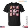Pink Coquette Bow Gingerbread, Pink Tree, and Holiday Cheer Christmas Tee 15 Pink Coquette Bow Gingerbread Christmas Tee 1 1.jpg