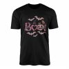 Pink Halloween Boo T Shirt with Pumpkins Witch Hat Bats 1 1.jpg