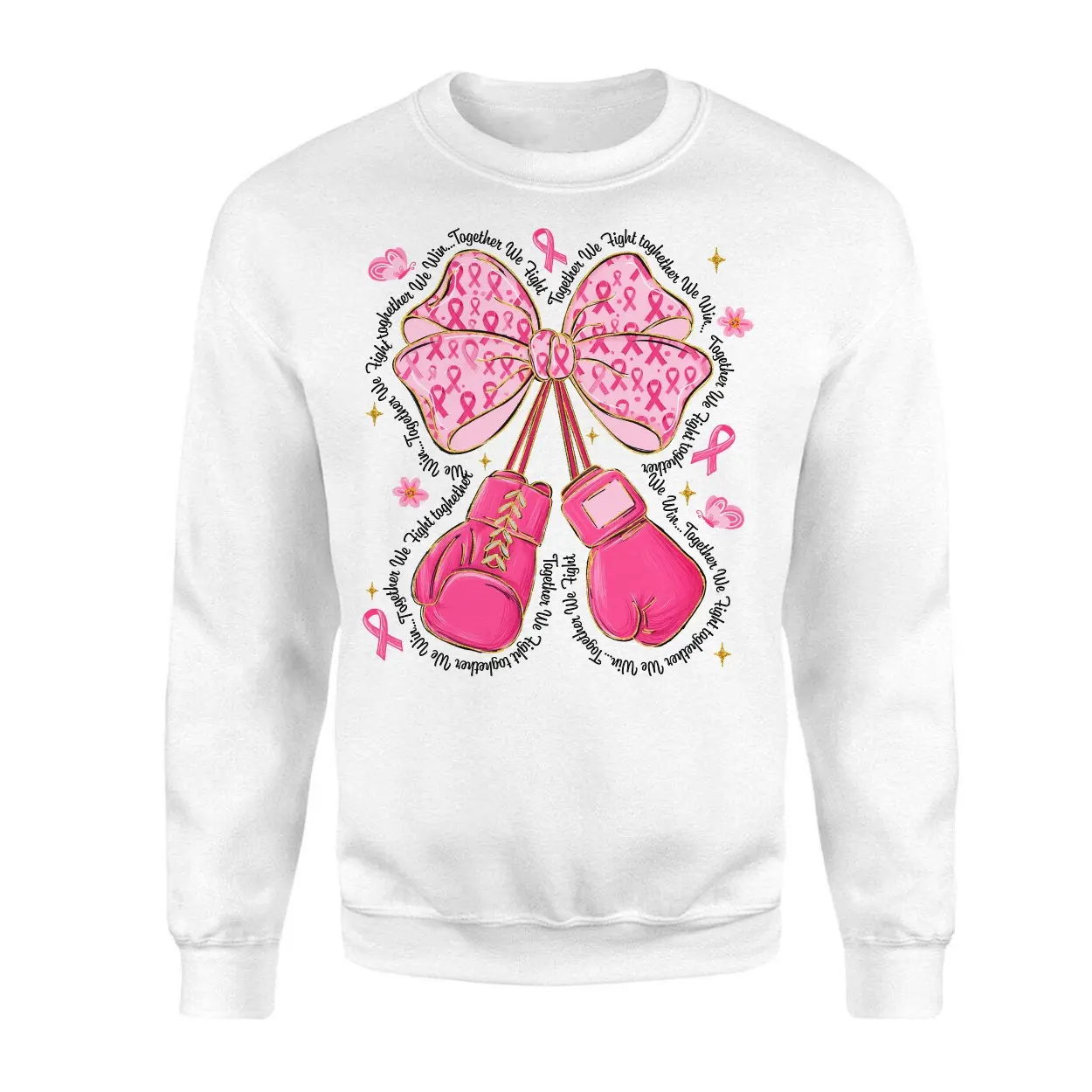 Pink Power Boxing Gloves T Shirt 3 1.jpg