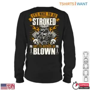 Piston and Skull T-Shirt – It’s Nice to Be Stroked, But I’d Rather Be Blown Funny Mechanic Design Tee 10 Piston And Skull T Shirt Turbo Engine Humor Tee 5 1.jpg