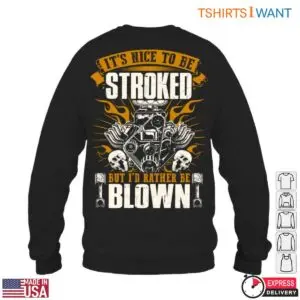 Piston and Skull T-Shirt – It’s Nice to Be Stroked, But I’d Rather Be Blown Funny Mechanic Design Tee 11 Piston And Skull T Shirt Turbo Engine Humor Tee 6 1.jpg