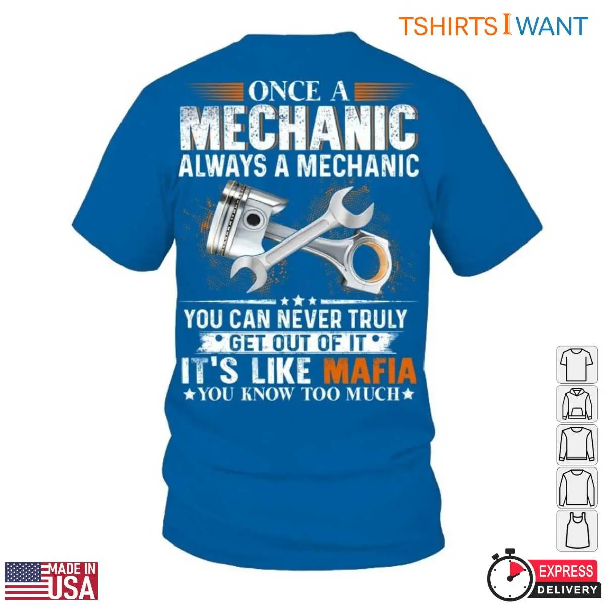 Piston And Wrench T Shirt Mechanic Mafia Humor Tee 6 1.jpg
