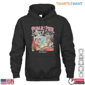 Pixar Pier Disneyland Merchandise T-Shirt – Meet Me at Disneyland, Vintage Pixar Character Graphic Tee 7 Pixar Pier Disneyland Merchandise T Shirt E28093 Meet Me at Disneyland Vintage Pixar Character Graphic Tee 3.jpg