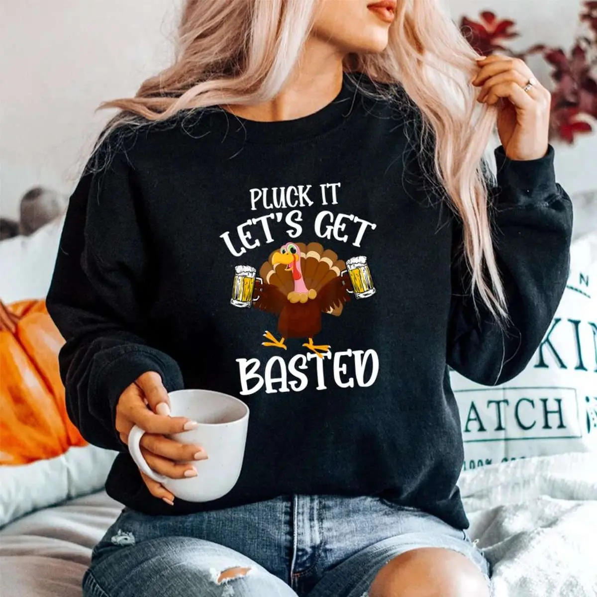 Pluck It Basted Beer Thanksgiving Turkey Shirt 5 1.jpg