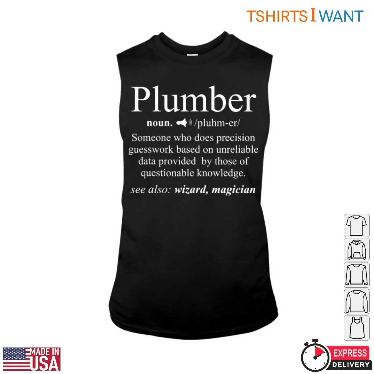 Plumber Definition T Shirt Funny Precision Guesswork Humor Tee 3 1.jpg