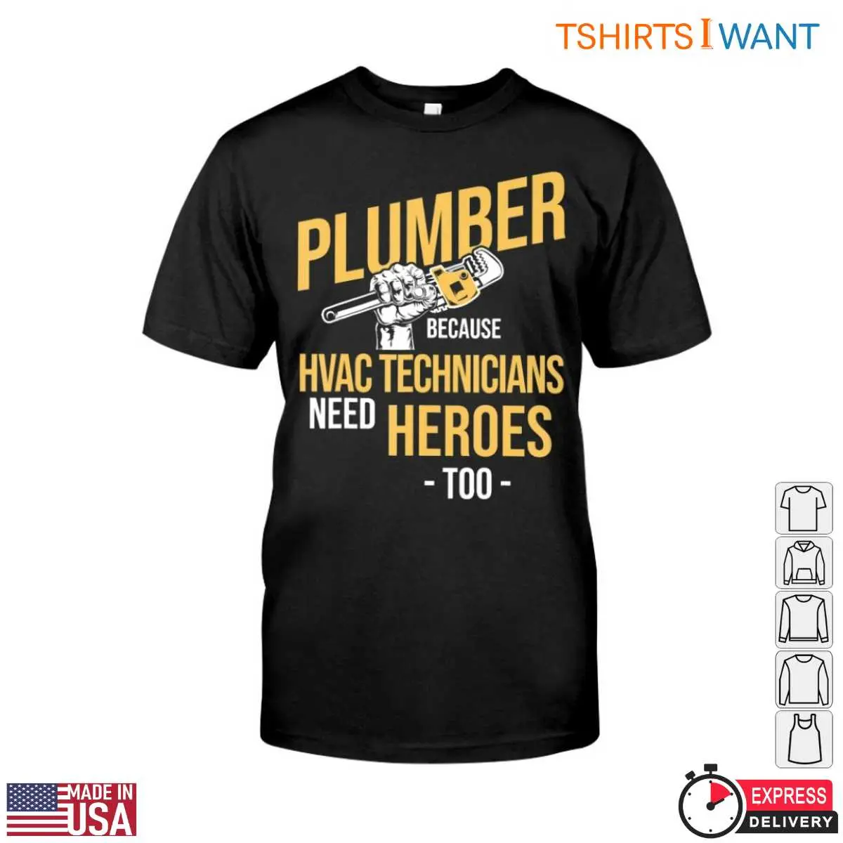 Plumber Hero T-Shirt - Funny Graphic Shirt Plumbers HVAC Technicians Tee 1 Plumber Hero T Shirt Funny Graphic Shirt Plumbers HVAC Technicians Tee 1