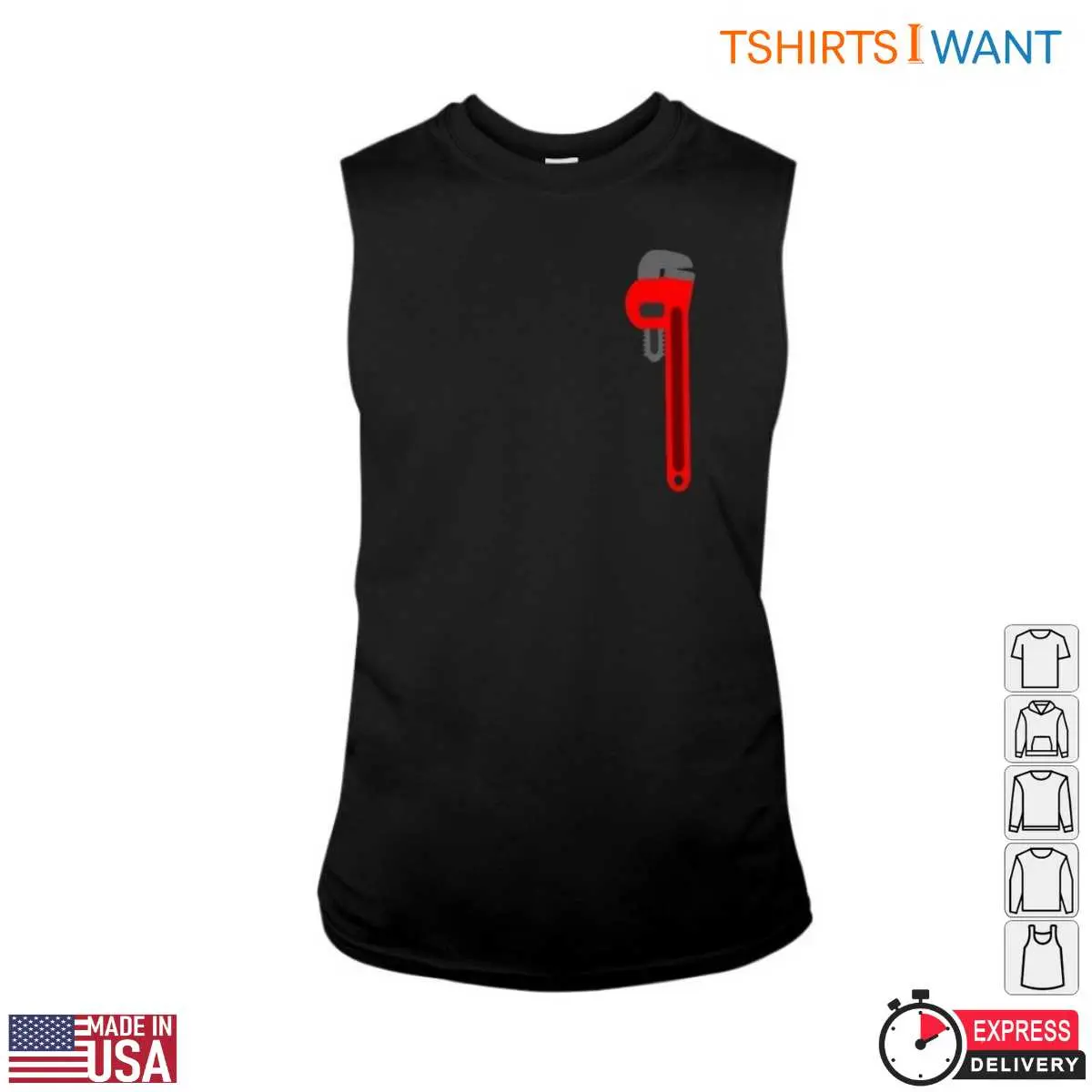 Plumbing Wrench T-Shirt - Red Wrench Graphic Minimalist Design Tee 3 Plumbing Wrench T Shirt Red Wrench Graphic Minimalist Design Tee 3 1.jpg