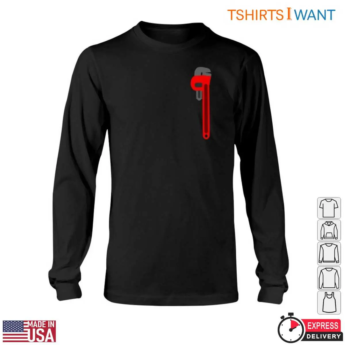 Plumbing Wrench T-Shirt - Red Wrench Graphic Minimalist Design Tee 6 Plumbing Wrench T Shirt Red Wrench Graphic Minimalist Design Tee 6 1.jpg