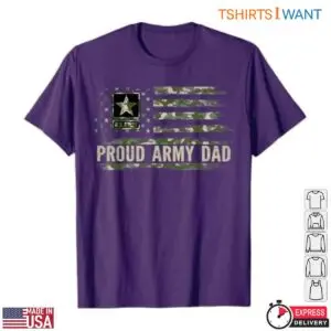 Proud Army Dad T-Shirt - Vintage American Flag US Army Patriotic Tee 13 Proud Army Dad T Shirt Vintage USA Army Flag Tee 6 1.jpg