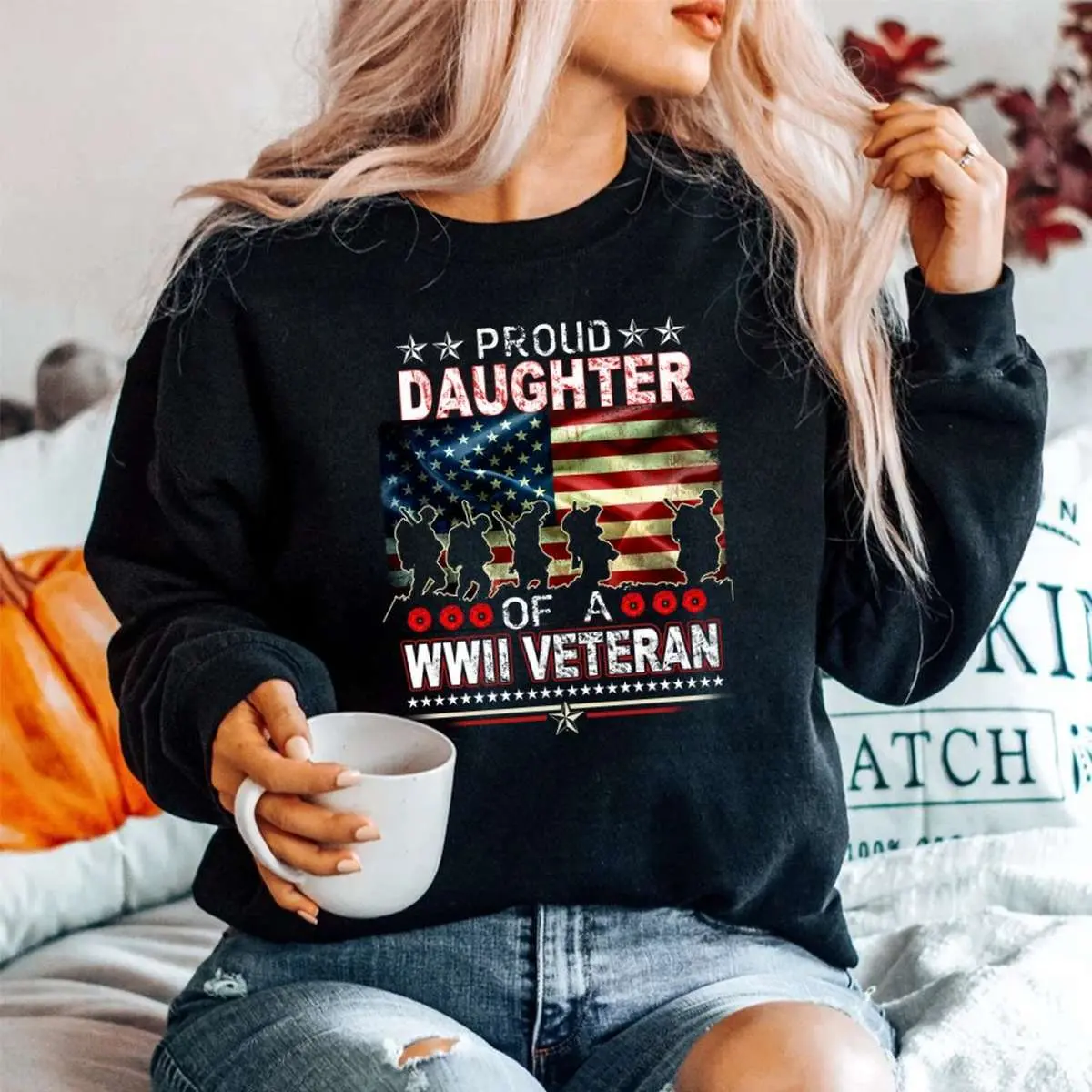 Proud Daughter WWII Veteran T Shirt 5 1.jpg