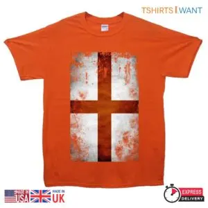 Proud England Flag Printed T-Shirt Save the Date for the Euro Champion Winner 6 Proud England Flag Euro Champion T Shirt 3 1.jpg