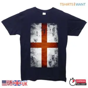 Proud England Flag Printed T-Shirt Save the Date for the Euro Champion Winner 7 Proud England Flag Euro Champion T Shirt 4 1.jpg