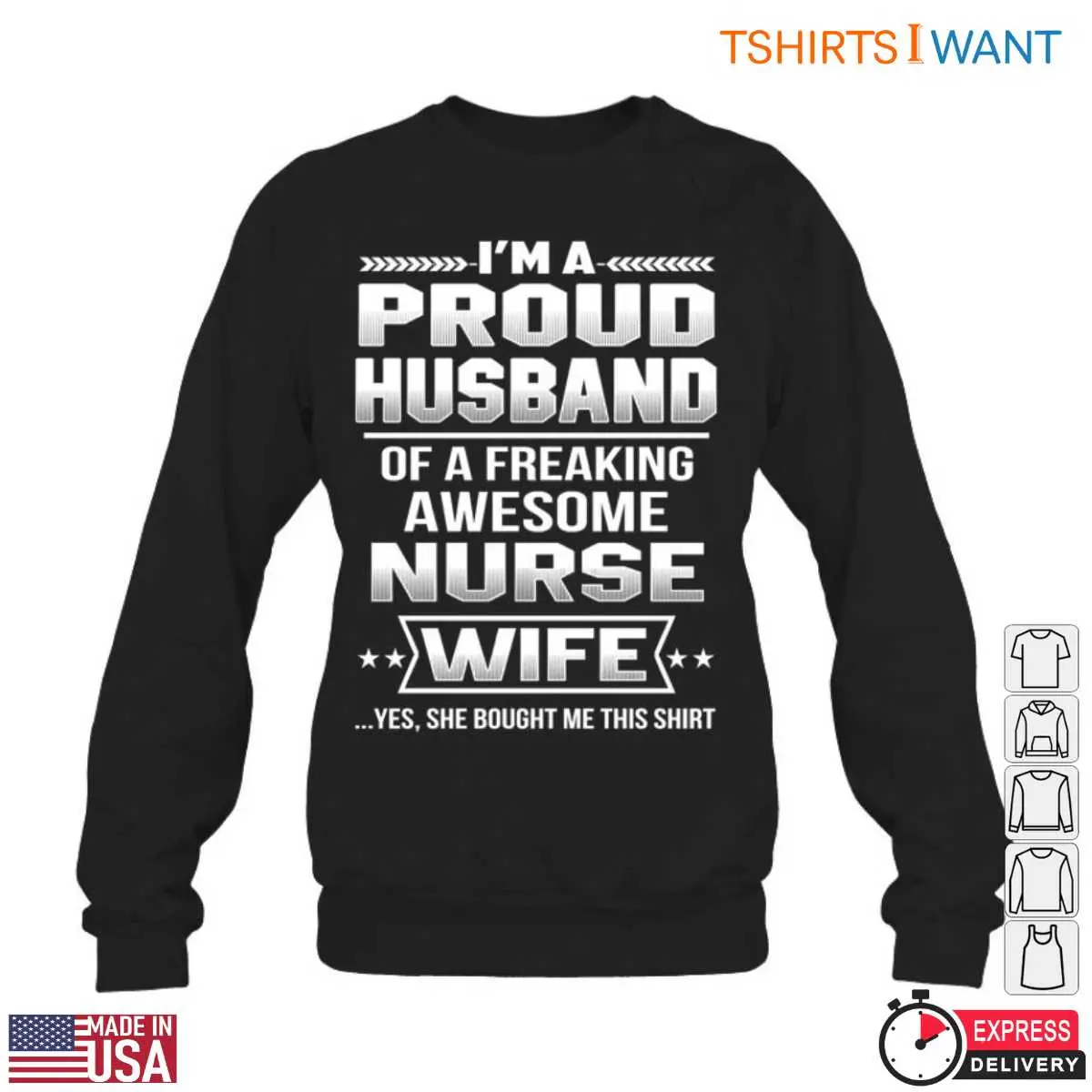 Proud Husband Statement Nurse Wife T Shirt 5 1.jpg
